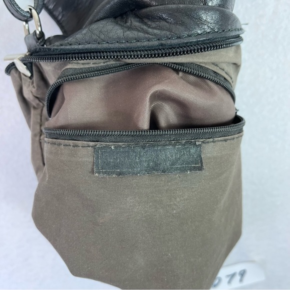 VERA PELLE MADE IN ITALY GENUINE LEATHER BAG CROSSBODY BAG 7”X 8” - Picture 5 of 8